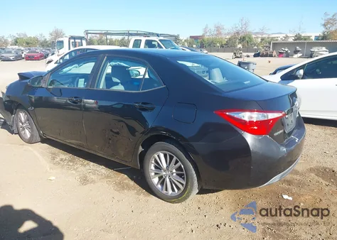 2014 Toyota Corolla Le Plus z USA, uszkodzony, nr VIN 5YFBURHEXEP038771